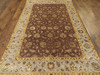 Fine Transitional Jaipur Floral Design 6'0"x9'0" Hand-knotted Rug -W879