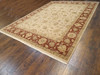 Agra Ziegler Hand knotted Wool Rug 9'0" x 12'0" - w309