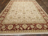 Agra Ziegler Hand knotted Wool Rug 9'0" x 12'0" - w309