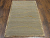 Modern 3'0"x5'0" Hand-knotted Rug -w158