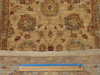 Oushak Chobie White Wash 2'6"x12'0" Hand-knotted Rug -w713