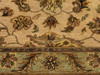 Fine Jaipur Kashan Tie Dye 2' 6"x12'0" Hand-knotted Rug -w689