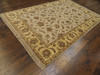 Indo Oushak Chobie Vege Dye Hand knotted Wool Rug 6'0" x 9'0" - W882