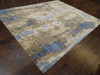 Modern Abstract Broken Design 8'0"x10'0" Hand-knotted Rug -w1058
