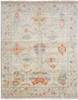 Hand knotted Wool & Silk Oushak Rug KAA8980