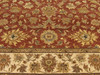 Agra Chobie Hand knotted Wool Rug 8'0" x 10'0" - w995