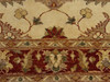 Oushak Chobie Natural-dye 4'0"x6'0" Hand-knotted Rug -w659