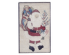 Santa Christmas Hand-knotted Rug 2'6" x 3'10" - w1111