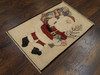 Santa Christmas Hand-knotted Rug 2'6" x 3'10" - w1111
