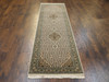 Fine Persian Tabriz 2'6"x8'0" Hand-knotted Rug -w398