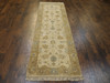 Turk Oushak Natural-dye 2'6"x8'0" Hand-knotted Rug -w416