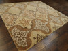 Nepalese Damask Design 8'0"x10'0" Hand-knotted Rug -w1051