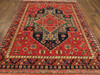 Tribal Khorjan Natural-dye 6'0"x9'0" Hand-knotted Rug -W890