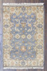 Turk Oushak Silver Wash 2'0"x3'0" Hand-knotted Rug -w353