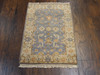Turk Oushak Silver Wash 2'0"x3'0" Hand-knotted Rug -w353