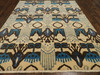 Transitional Ikat Design 8'0"x10'0" Hand-knotted Rug -W1030