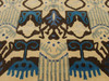 Transitional Ikat Design 8'0"x10'0" Hand-knotted Rug -W1030