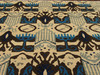 Transitional Ikat Design 8'0"x10'0" Hand-knotted Rug -W1030