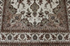 Traditional Sino Chinese Tabriz Silk Hand Knotted Rug 4x6 - w5049