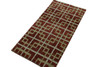 Modern Gemotrical Design Wool Hand Knotted Rug 2x4 - w5005