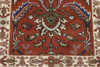 Tribal Heriz Wool Hand Knotted Rug 2.6x11.9 -w20289