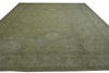 Oushak Whitewash Chobie Wool Hand Knotted Rug 11.6x14.5 -g-12