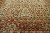 Traditional Antique Chobie Wool Hand Knotted Rug 13.3x17.7 -w5016