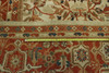 Traditional Antique Chobie Wool Hand Knotted Rug 13.3x17.7 -w5016