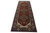 Tribal Indo Heriz Wool Hand Knotted 2.8x8.1 -w20285