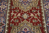 Tribal Indo Heriz Wool Hand Knotted 2.8x8.1 -w20285