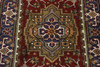 Tribal Indo Heriz Wool Hand Knotted 2.8x8.1 -w20285