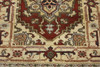 Tribal Indo Heriz Wool Hand Knotted 2.8x7.2 -w20302