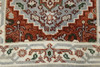 Tribal Indo Heriz Wool Hand Knotted 2.4x7.1 -w20305