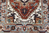 Tribal Indo Heriz Wool Hand Knotted 2.5x5.10 -w20303