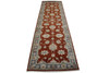 Traditional Indo Zigler Chobie Wool Hand Knotted Rug 2.7x9.10 -w20146