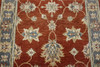 Traditional Indo Zigler Chobie Wool Hand Knotted Rug 2.7x9.10 -w20146