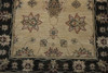 Traditional Indo Zigler Chobie Wool Hand Knotted Rug 2.8X9.10 -w20149