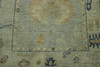 Oushak Whitewash Chobie Wool Hand Knotted Rug 2.11x9.5 -w20355