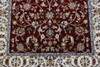 Traditional Fine Nain Design Wool/silk Hand Knotted Rug 2.9x10.5 -w2389