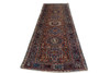 Traditional Antique Heriz Wool Hand Knotted Rug 3.2x9.3 -w3075