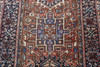 Traditional Antique Heriz Wool Hand Knotted Rug 3.2x9.3 -w3075