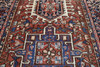 Traditional Antique Heriz Wool Hand Knotted Rug 3.2x9.3 -w3075