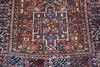 Traditional Antique Heriz Wool Hand Knotted Rug 3.2x9.3 -w3075
