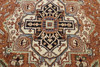 Tribal Indo Heriz Wool Hand Knotted Rug 7.7x7.7  -w20270