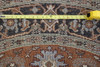 Tribal Indo Heriz Wool Hand Knotted Rug 7.7x7.7  -w20270