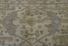 Oushak Indo Zigler Wool Hand Knotted Rug 7.9x7.9  -w20338