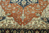 Tribal Heriz Wool Hand Knotted Rug 9.8x14.0 -w20120