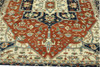 Tribal Heriz Wool Hand Knotted Rug 9.8x14.0 -w20120