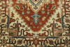 Tribal Indo Heriz Wool Hand Knotted Rug 2.6x20.0 -w20073