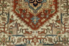 Tribal Indo Heriz Wool Hand Knotted Rug 2.6x20.0 -w20073